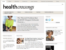 Tablet Screenshot of healthcrossings.com